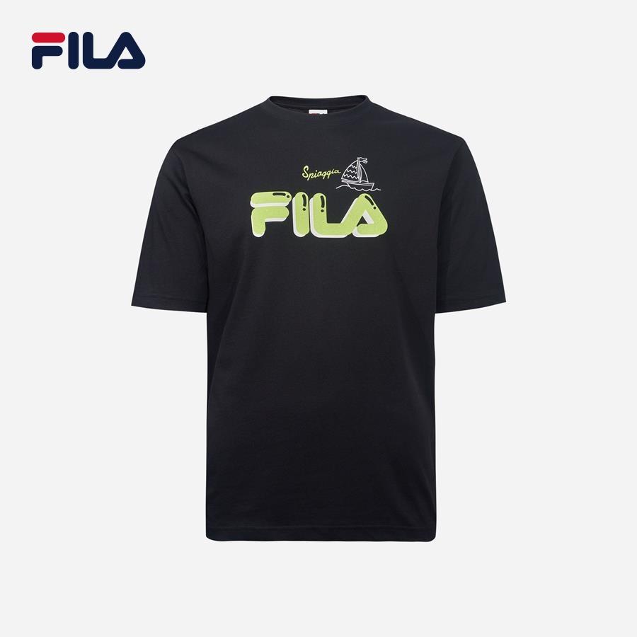 Áo thun tay ngắn thời trang unisex Fila - FW2RSF2079X-BLK