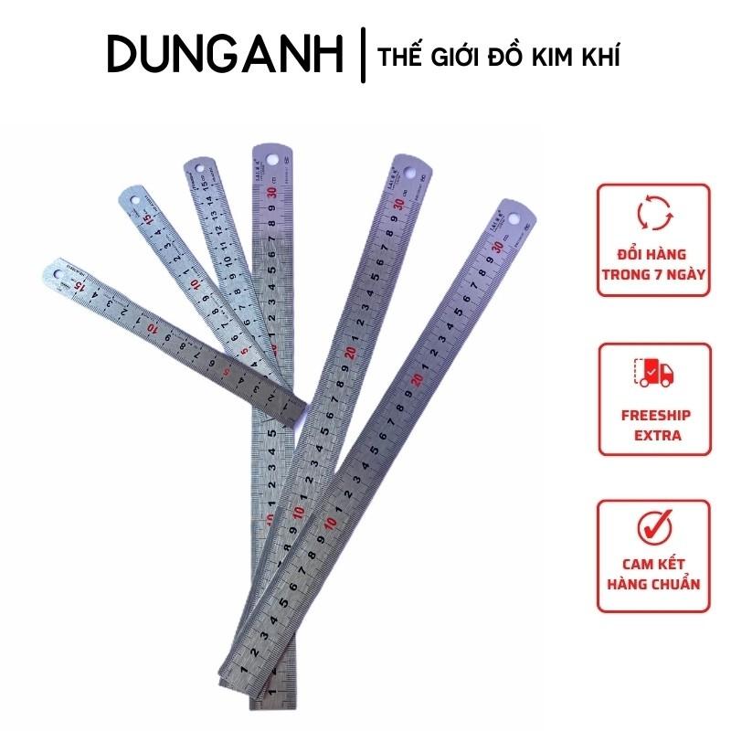 Review Thước lá, thước lá inox nhiều size