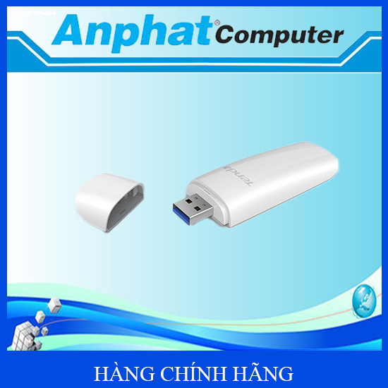 USB WiFi 6 Tenda U18 - Thiết Bị Kết Nối WiFi Băng Tần Kép Chuẩn AX1800 – Hàng Chính Hãng