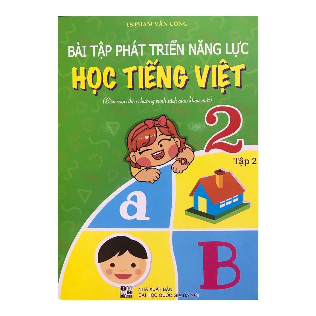 Sách - Combo Bài tập phát triển năng lực học Tiếng Việt lớp 2