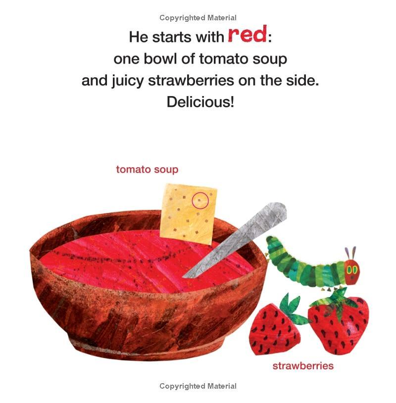 The Very Hungry Caterpillar Eats Lunch: A Colors Book