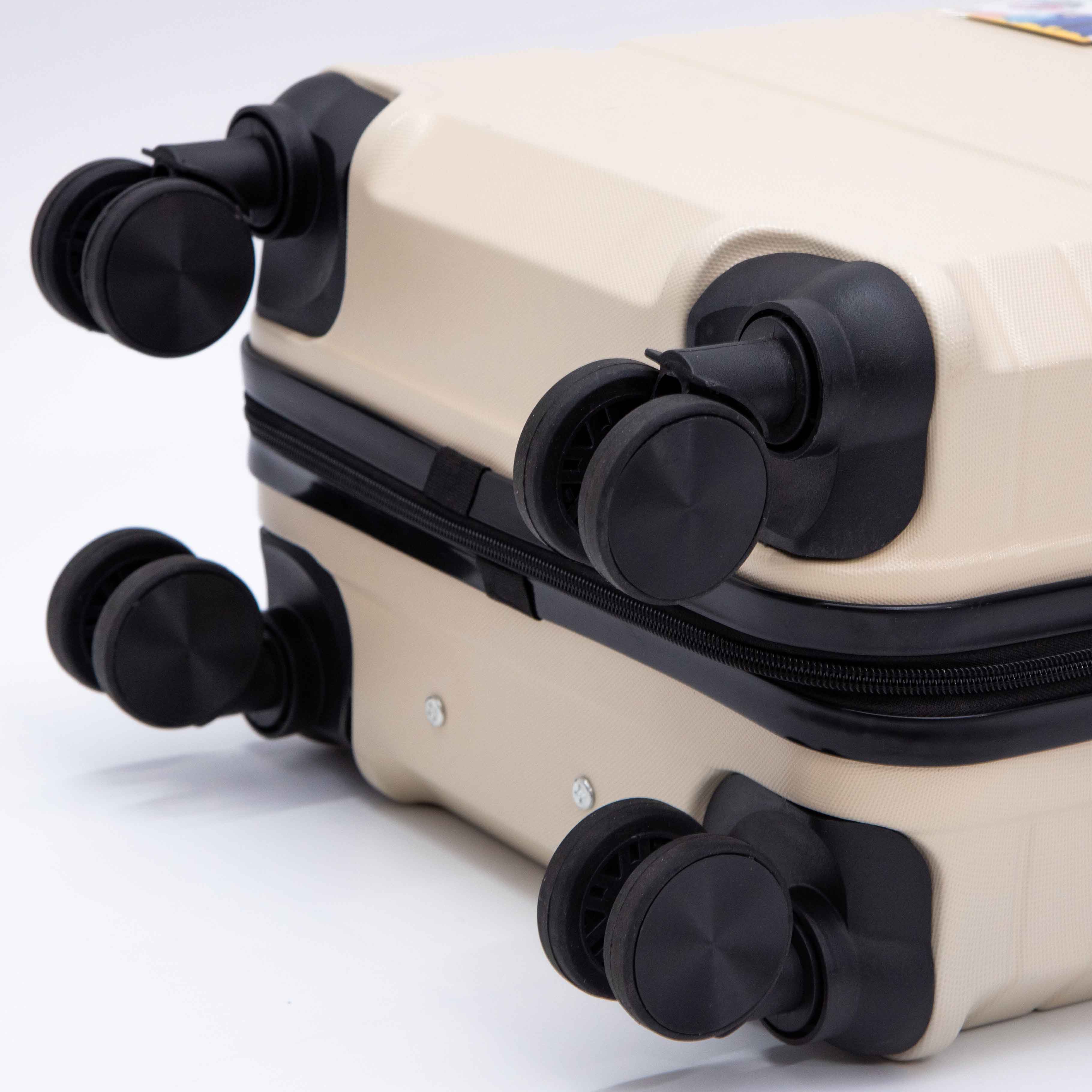 Vali Xbags White Titan Pro với Đầu Khoá TSA và Cổng Sạc USB Tiện Lợi Xb 6105