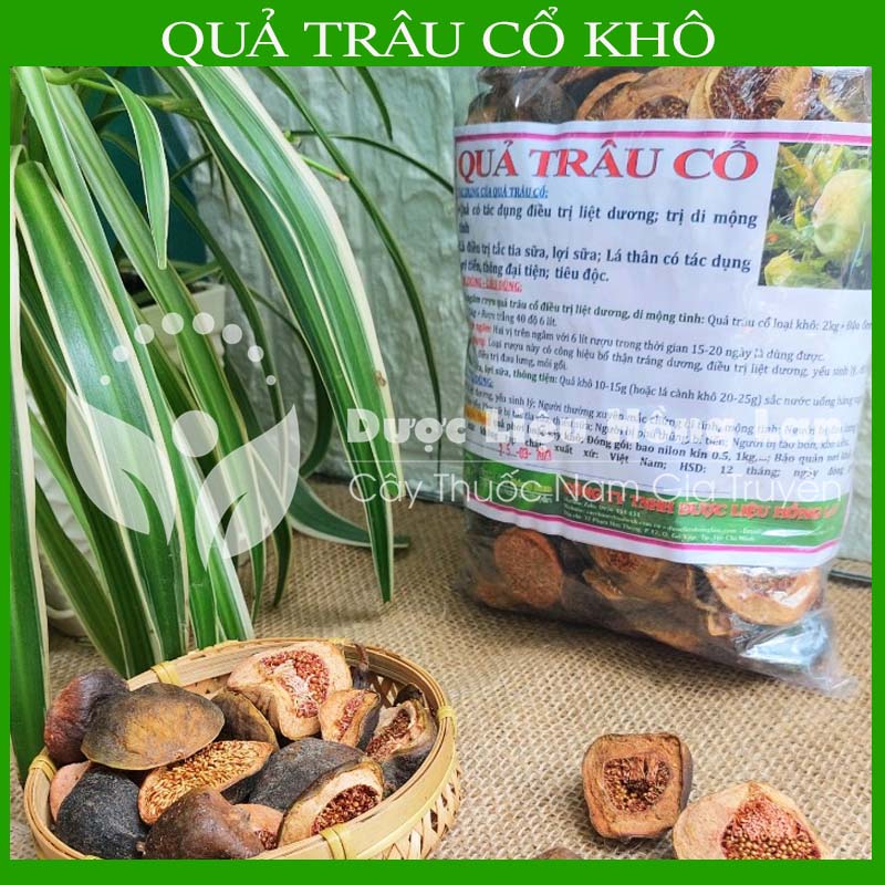 Quả Trâu Cổ khô đóng gói 500gram