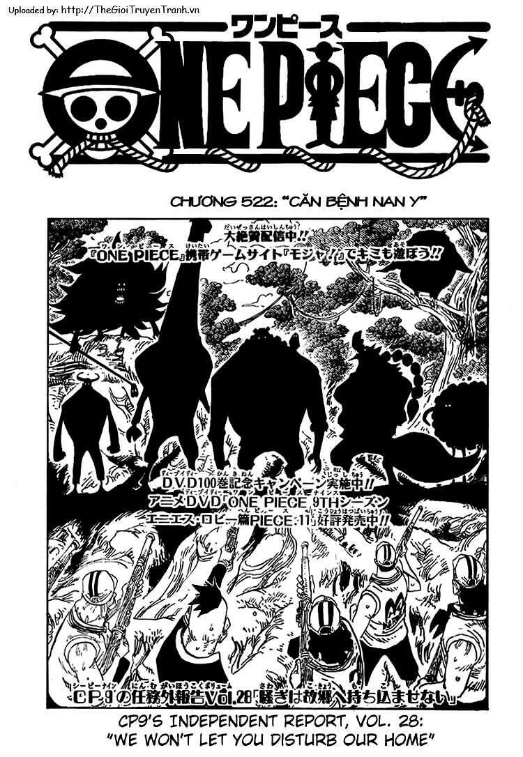 đảo hải tặc - one piece chapter 522 1