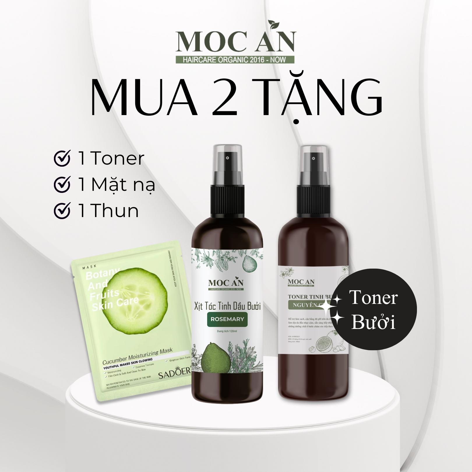 Xịt Tinh Dầu Hương Thảo 120ml Dưỡng Tóc Mộc Ân Haircare