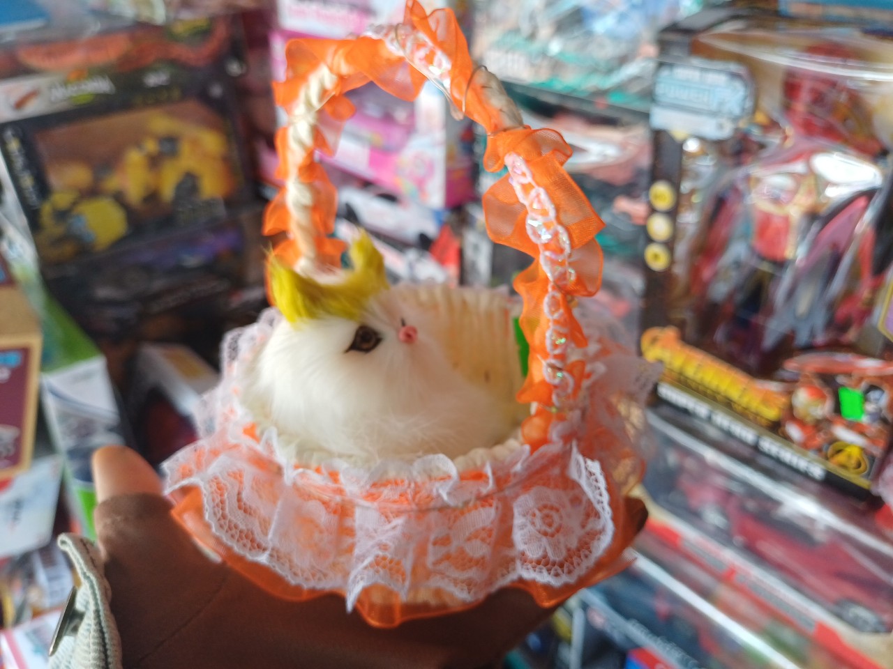 Đồ chơi lồng mèo mini đáng yêu