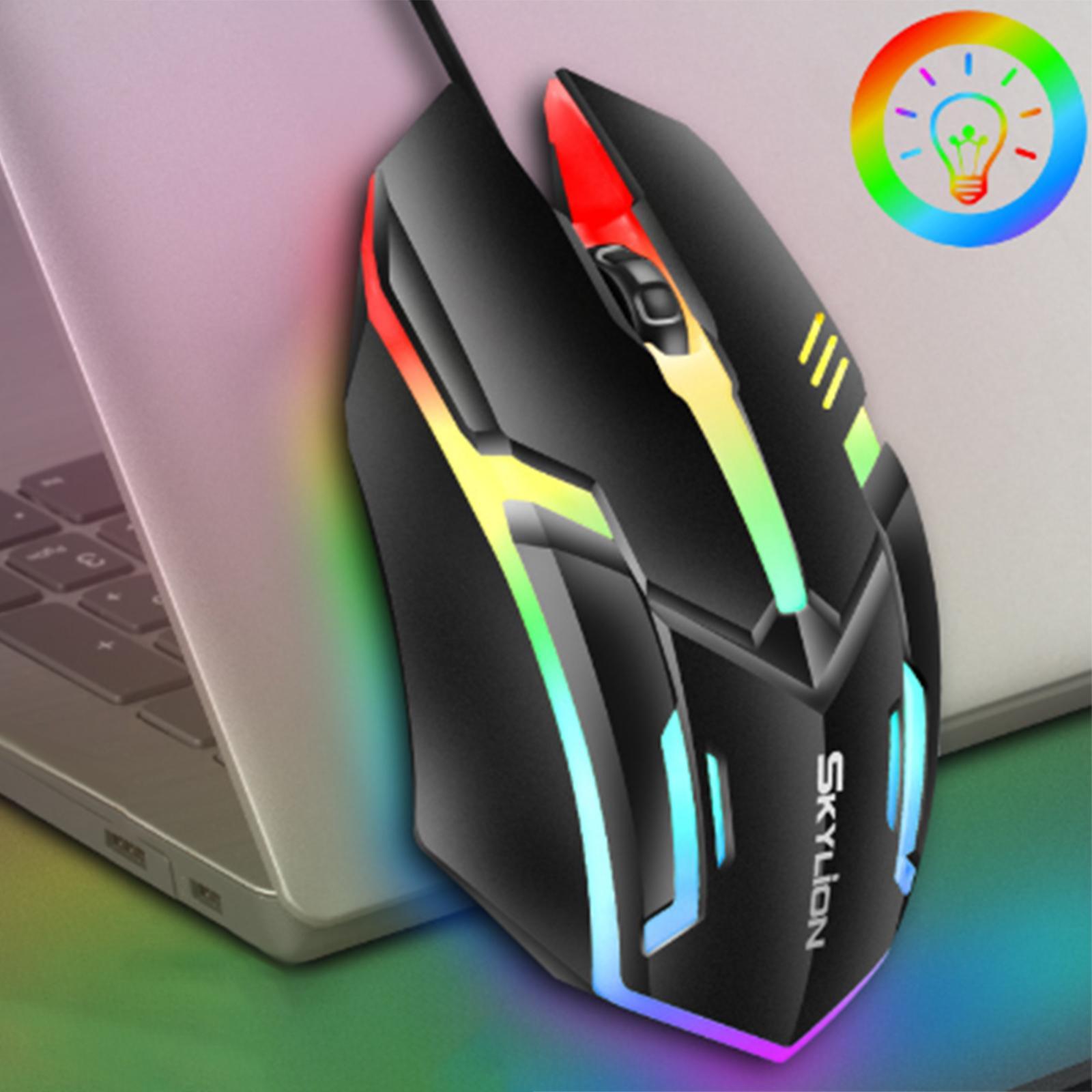 Gaming Wired 1600 DPI Computer Mice Laptop for Windows 7/8/10/XP Vista