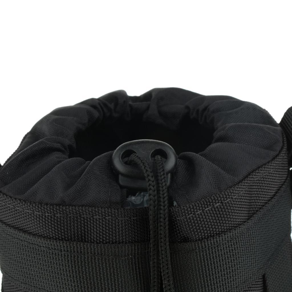 1.5L Water Bottle Holder Carrier Pouch Sleeve Bag Camping Hiking Black