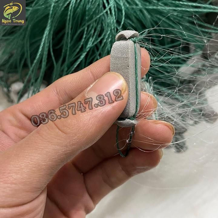 Lưới Bắt Cá,Đánh Cá 3 Màn, Lưới Bén Cao 1m5 Dài 100m Mắt Lưới 4cm Riêng Chì Nặng 3kg