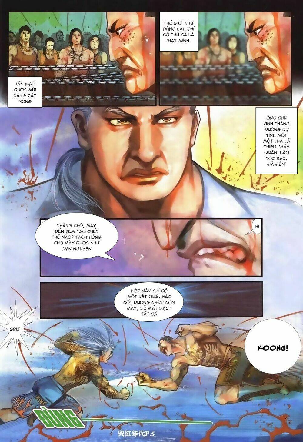 hỏa hồng niên đại hắc cốt đường chapter 81 4