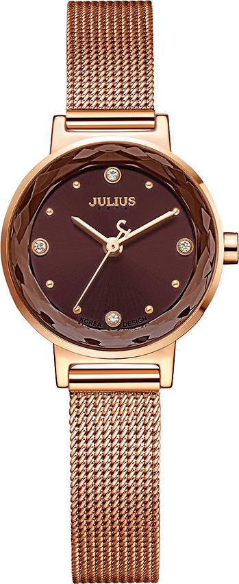 Đồng Hồ Nữ Hàn Quốc Dây Kim Loại Julius JA 917