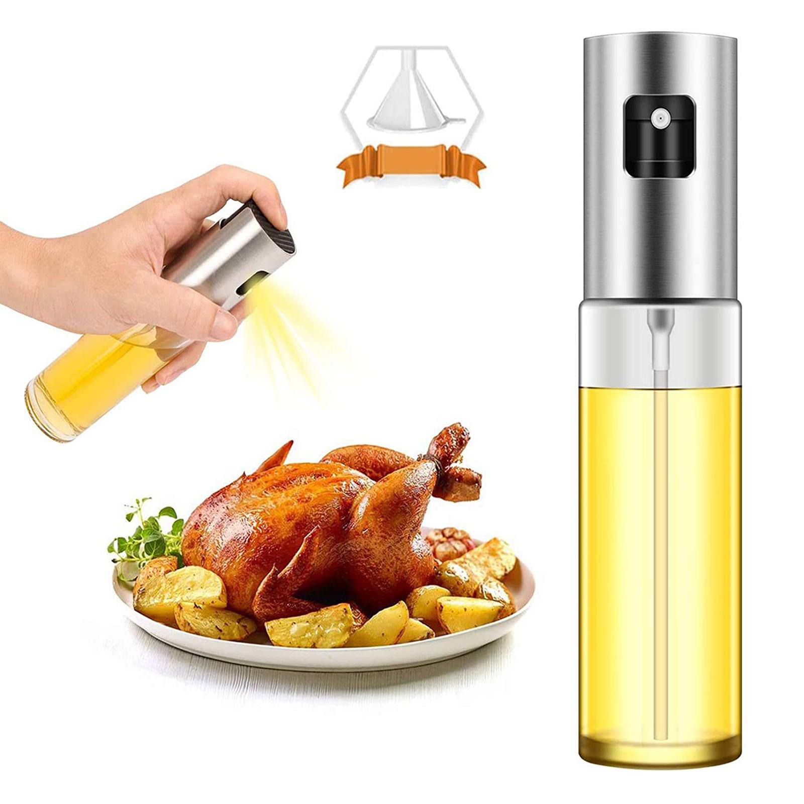 Olive Oil Sprayer Mister Spray Bottle Refillable Oil Dispenser for BBQ Salad Baking Roasting Grilling Hair Spray Bottle