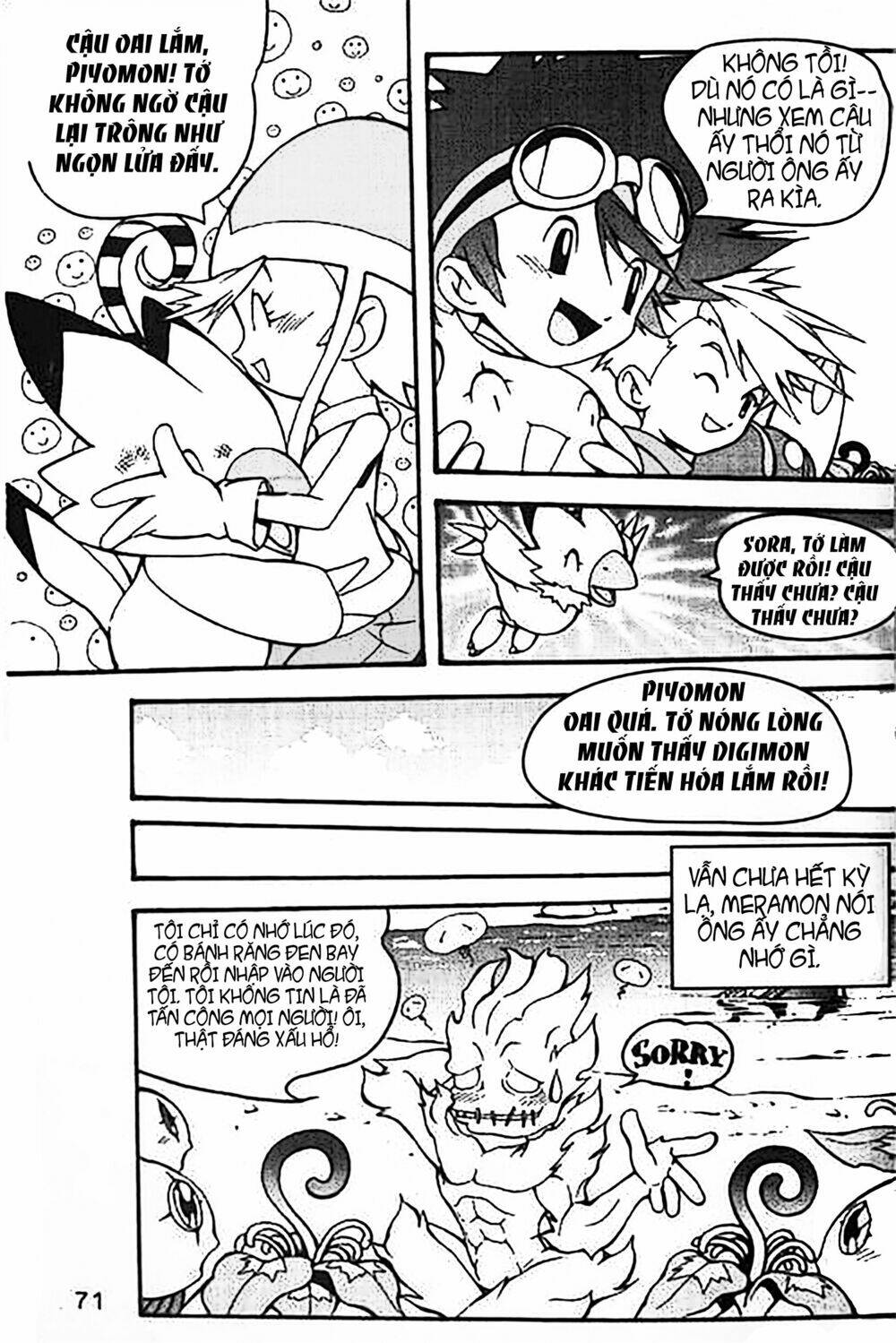 cuộc phiêu lưu của những con thú digimon chapter 3 22