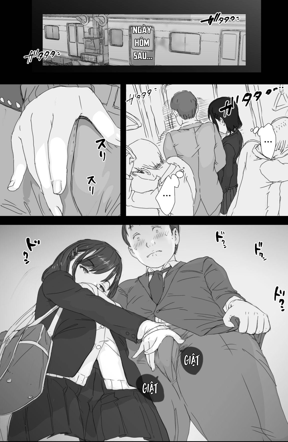 có cô gái cho tôi xem ngực trên chuyến tàu chapter 1 15