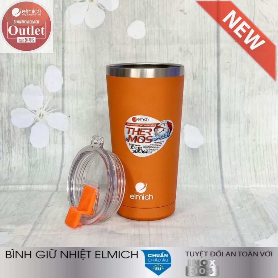 Bình Giữ Nhiệt ELMICH INOX 304 580ML EL3666 Hàng Chính Hãng