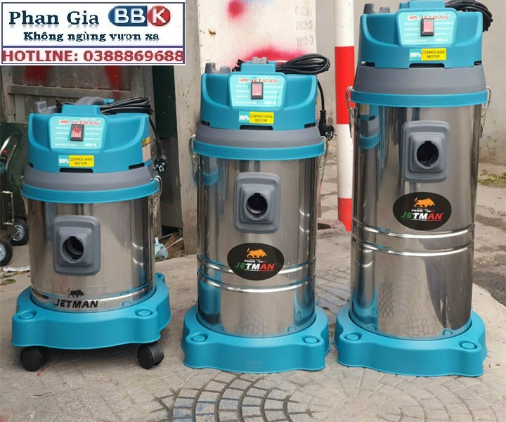 Máy Hút Bụi Công Nghiệp Jetman 25L+30L+40L (Bảo hành 1 năm)