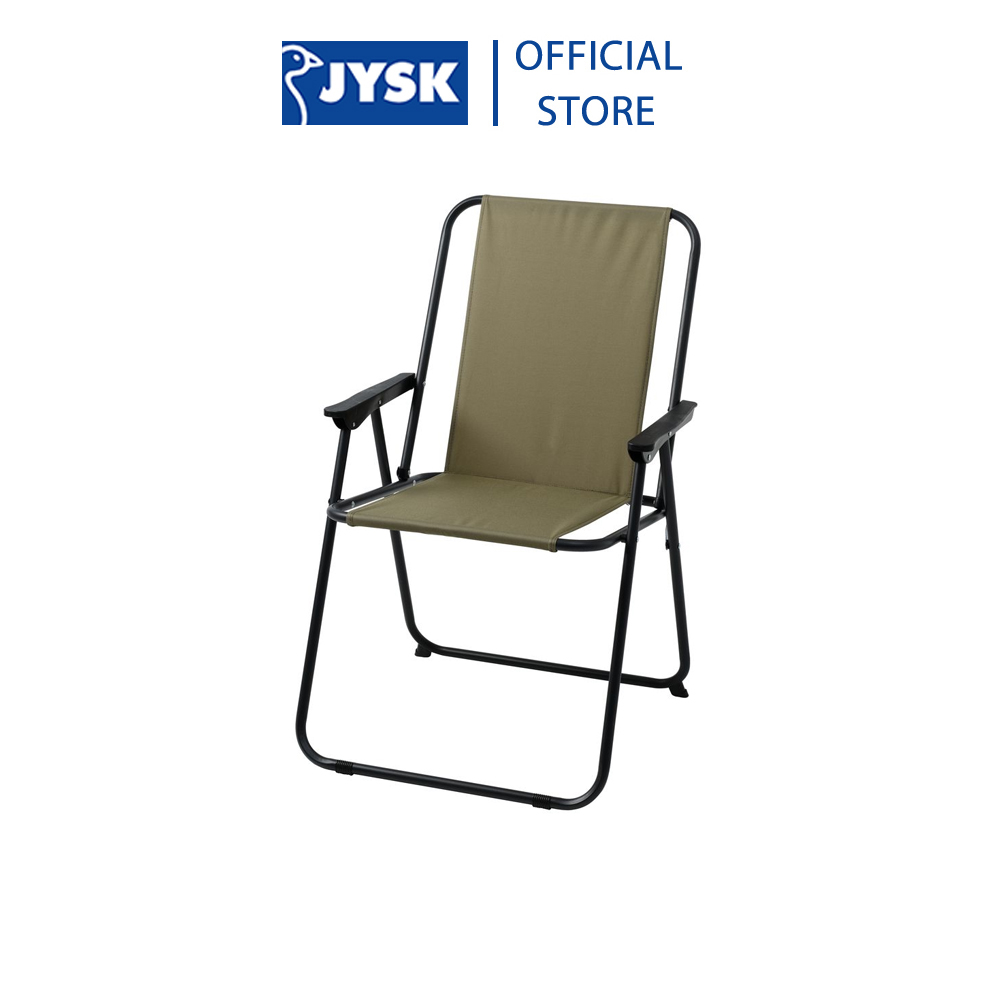 Ghế gấp ngoài trời | JYSK Varberg | thép/vải polyester | nhiều màu | R62xS57xC84cm