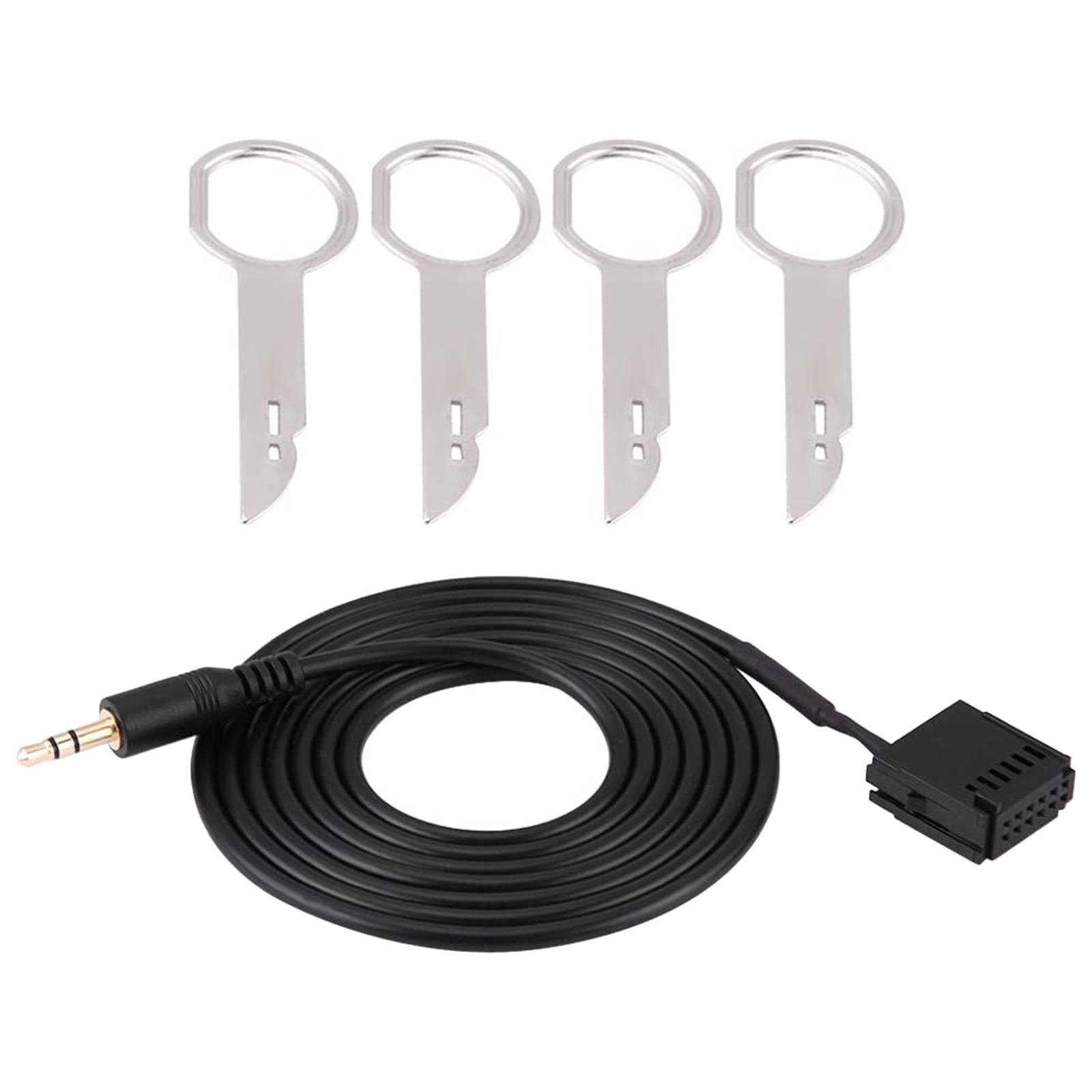 Car Audio AUX Auxiliary Cable Adapter 6000CD for Fiesta Fusion