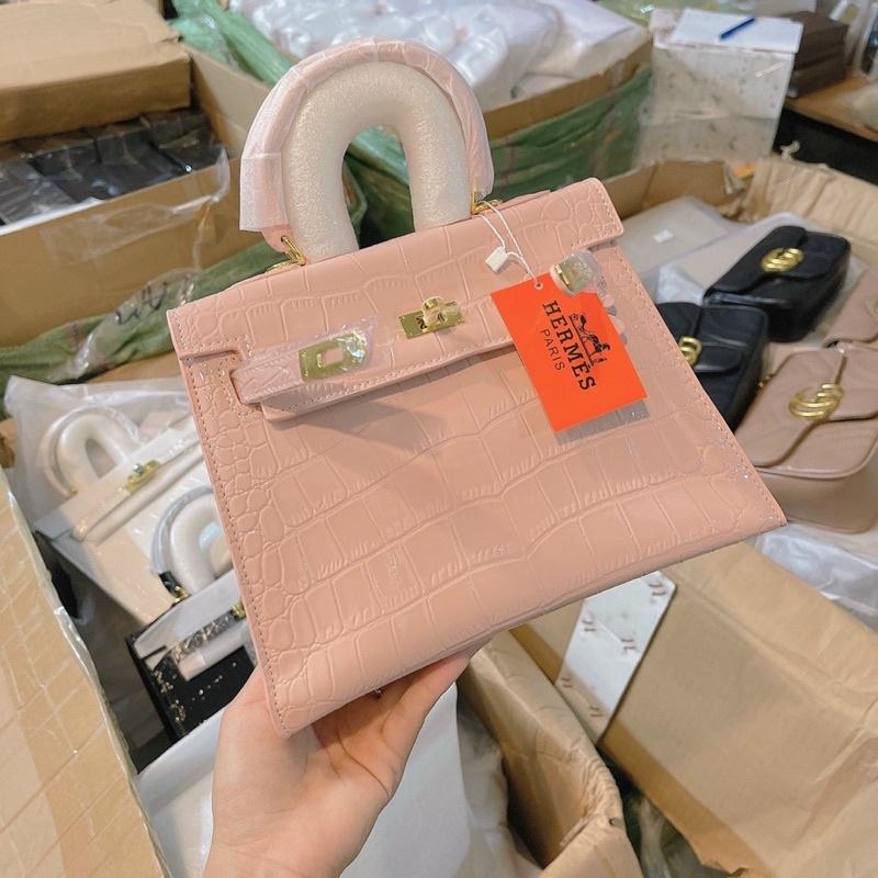 Túi kelly zize 25cm Vân rắn loại VIP phom chuẩn đẹp