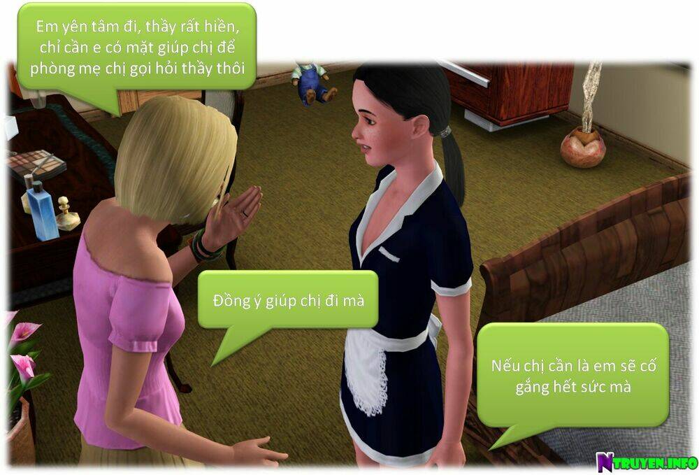 truyện sims - bí mật màu xanh chapter 1 26