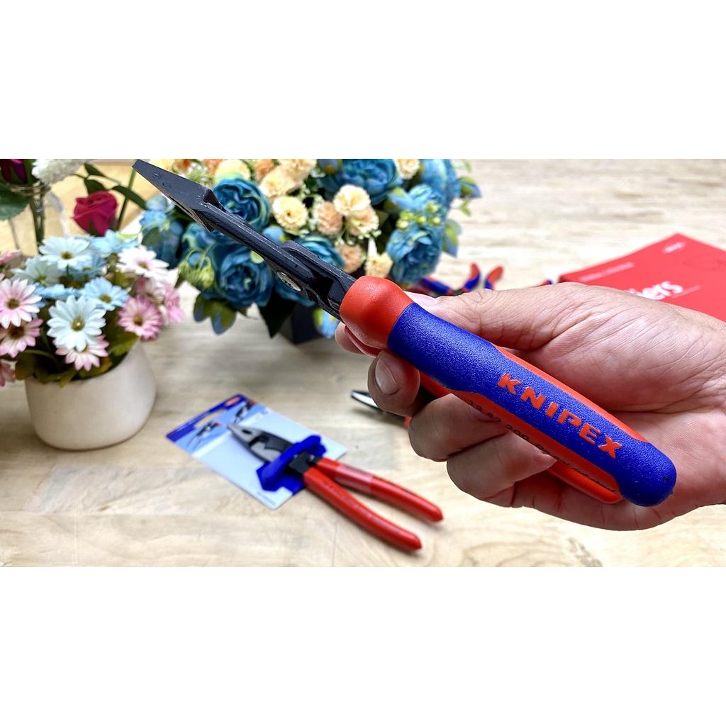 Kìm điện đa năng, tuốt cắt bấm cos 8 inch, KNIPEX 13 82 200