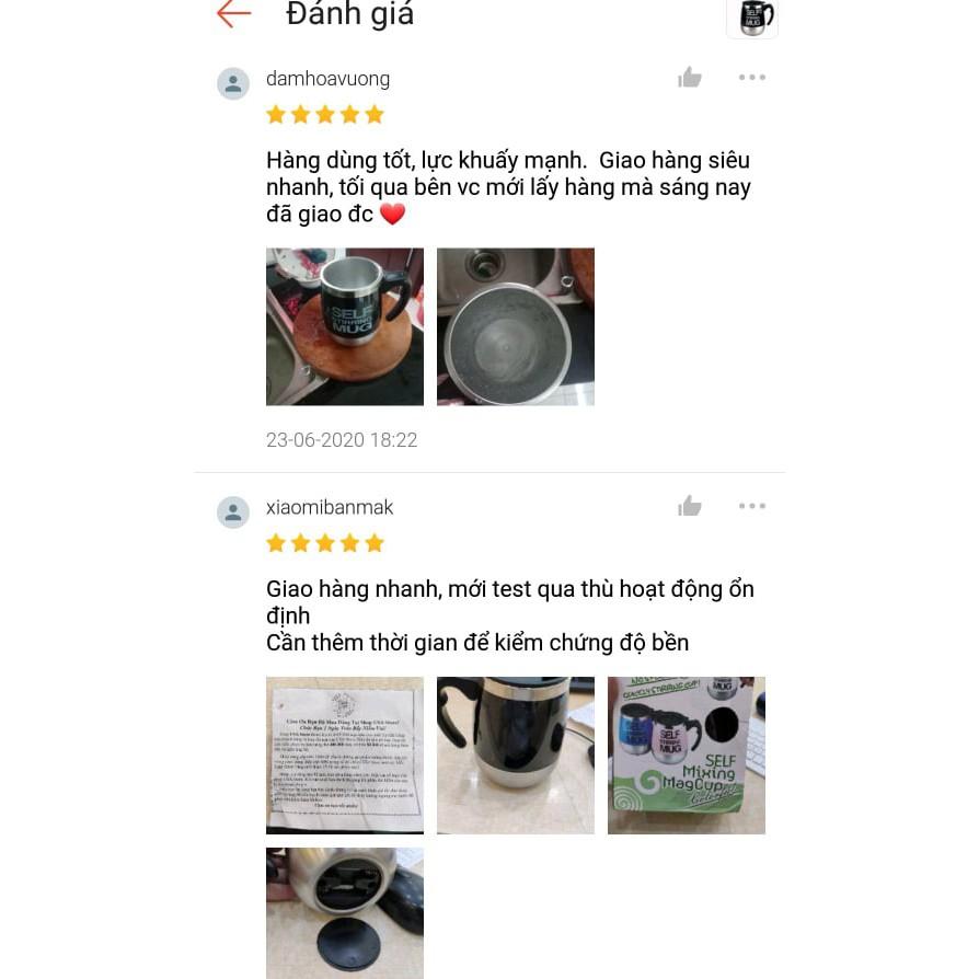 Cốc Cà Phê Tự Khuấy - Ly ,Cốc Tự Khuấy Thông Minh Giữ Nhiệt.