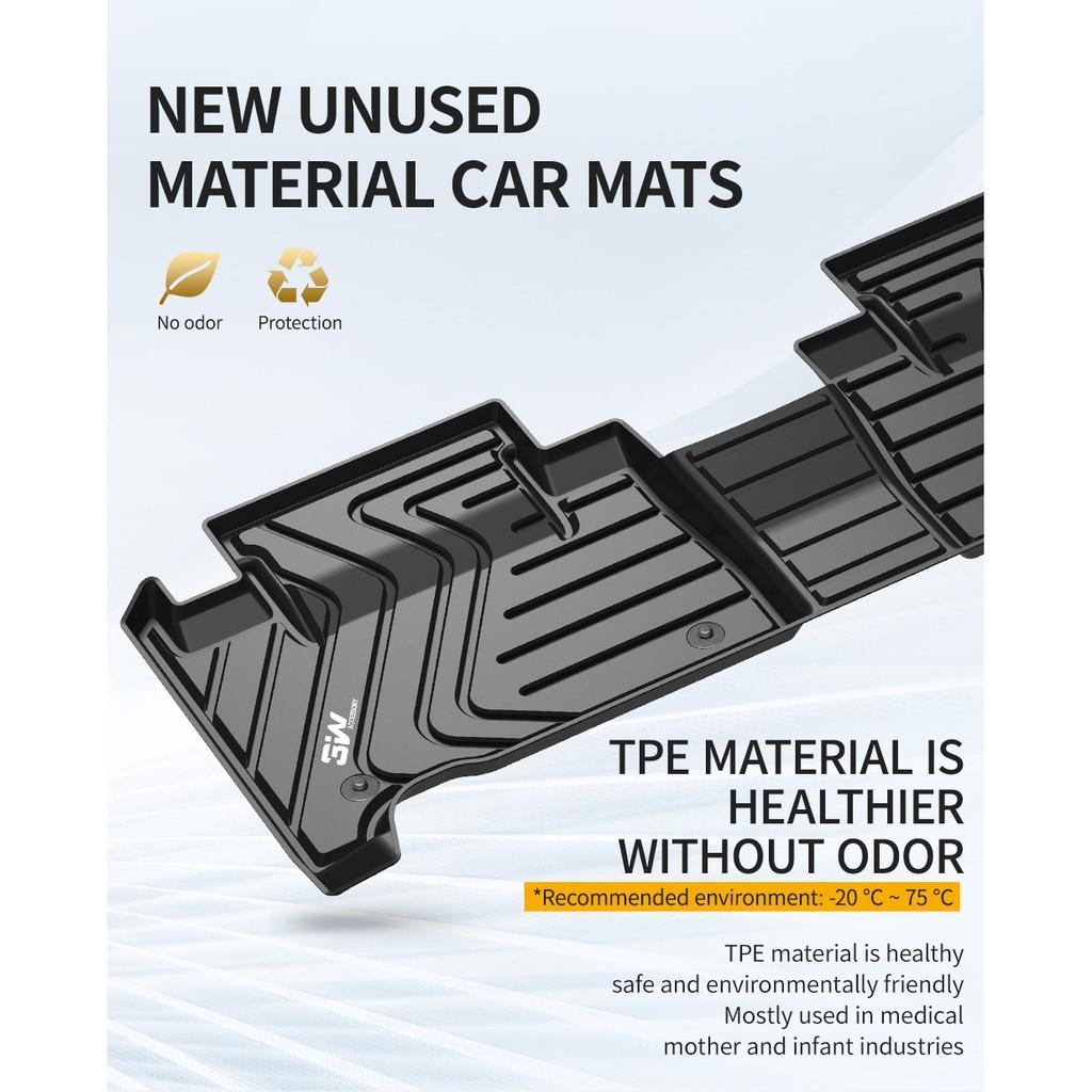 Thảm lót sàn ô tô Lexus GX Chất liệu TPE cao cấp, thiết kế sang trọng, thương hiệu Macsim 3w