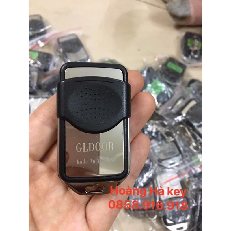 Tay khiển cửa cuốn mac gạt inox tần số 433mHz