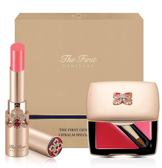 Bộ Son dưỡng môi cao cấp chống lão hóa OHUI The First Lip Balm set