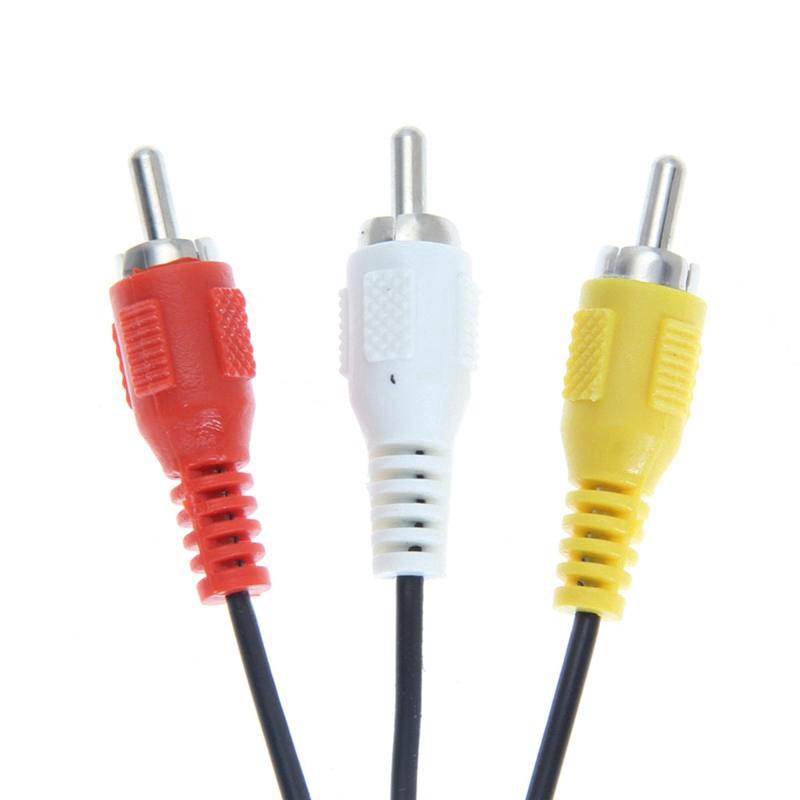 Dây cáp 1.8M 6FT AV TV RCA video cho N64 / 64 Game