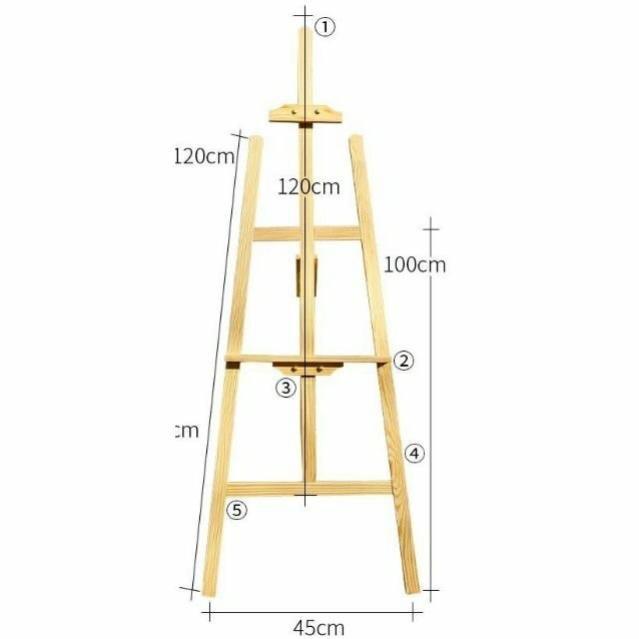 GIÁ VẼ GỖ GẤP GỌN