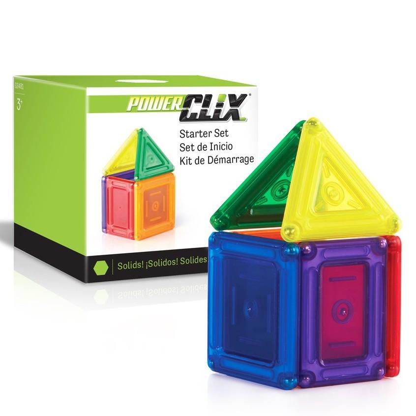 Đồ chơi lắp ráp PowerClix Dạng khối 6 miếng Guidecraft