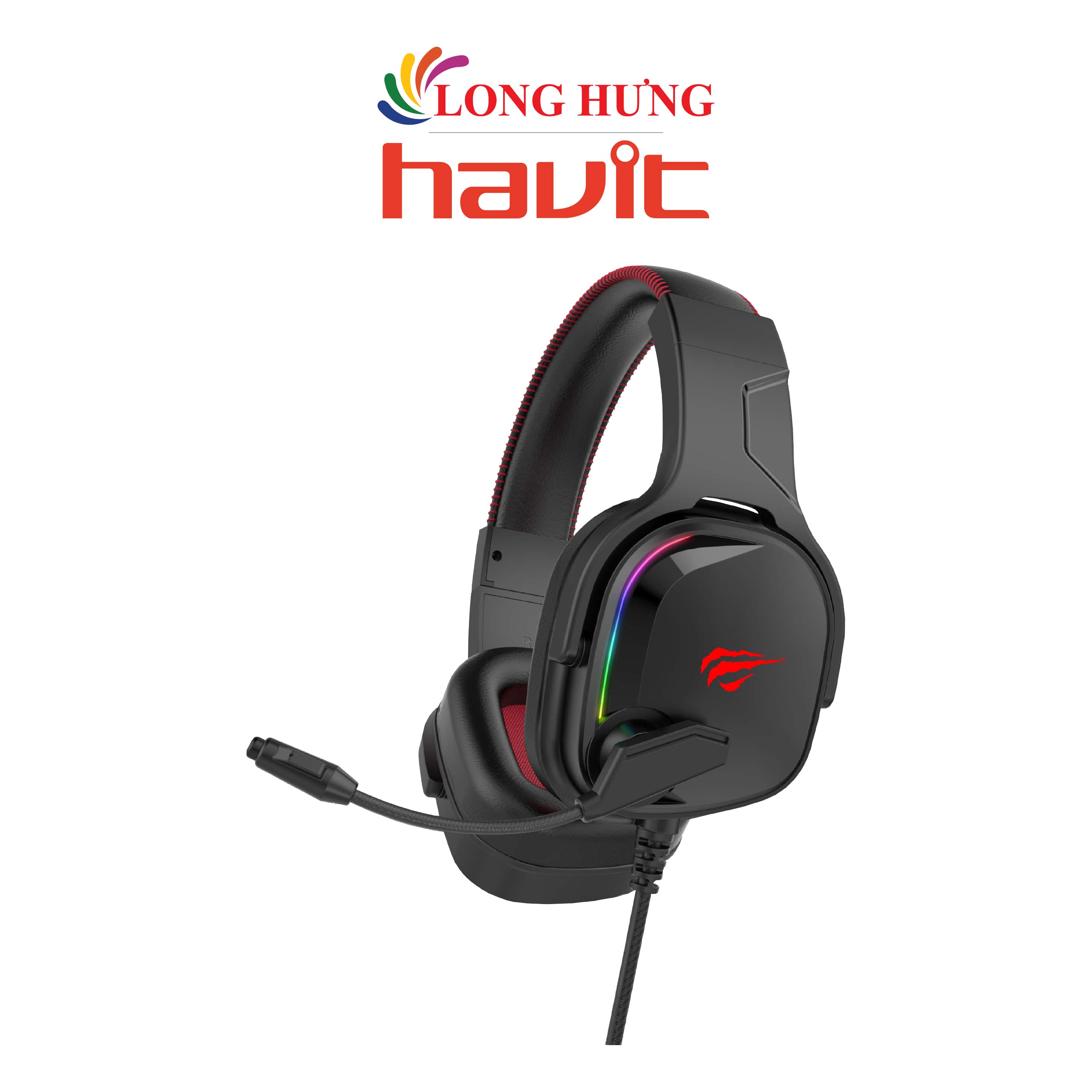 Tai nghe chụp tai có dây Gaming Havit H2022U - Hàng chính hãng