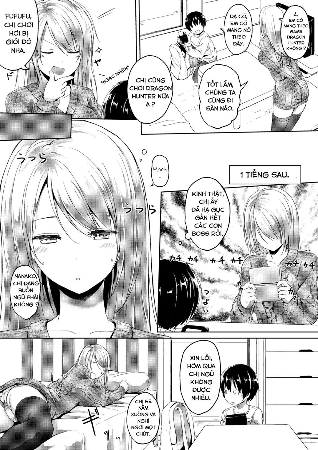 khoảng thời gian cùng chị gái cao 1m9 chapter 1 8