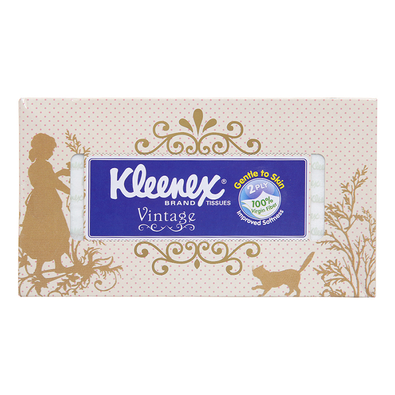 Giấy Hộp Kleenex Vintage (170 Tờ/Hộp) - Giao Mẫu Ngẫu Nhiên