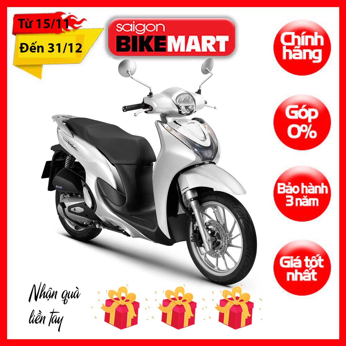 Xe Máy Honda SH Mode 2023 Phiên bản Tiêu Chuẩn