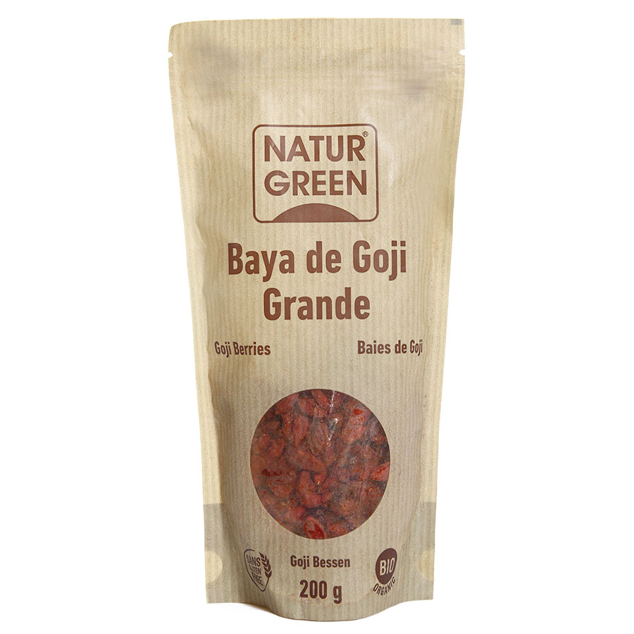 Kỷ Tử Goji Berries Hữu Cơ NaturGreen (200g)