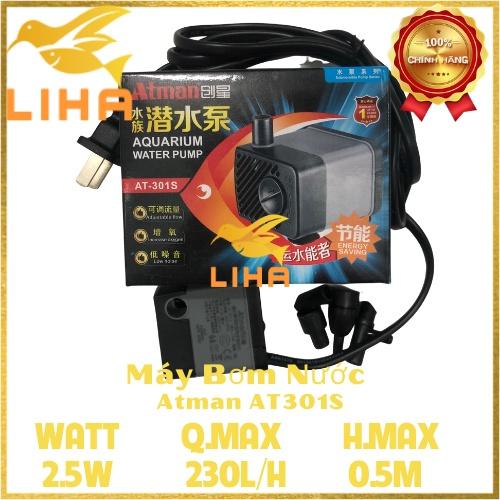Máy Bơm Nước Bể Cá Atman AT-301S  - Lọc Nước Cho Hồ Cá Cảnh