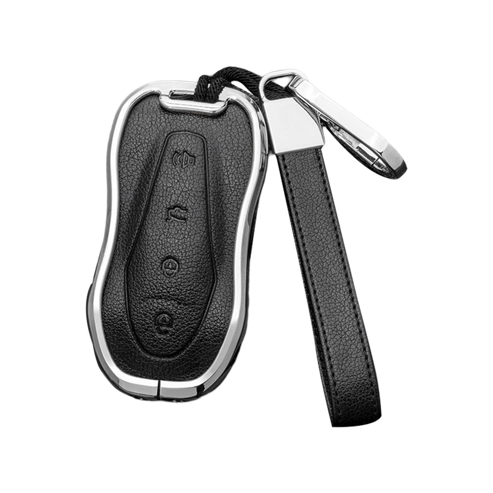 Key Fob Key Case Fashion Full Cover Remote Key Shell Case Soft Replacement