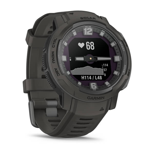 Đồng hồ thông minh Garmin Instinct Crossover Solar - Hàng chính hãng