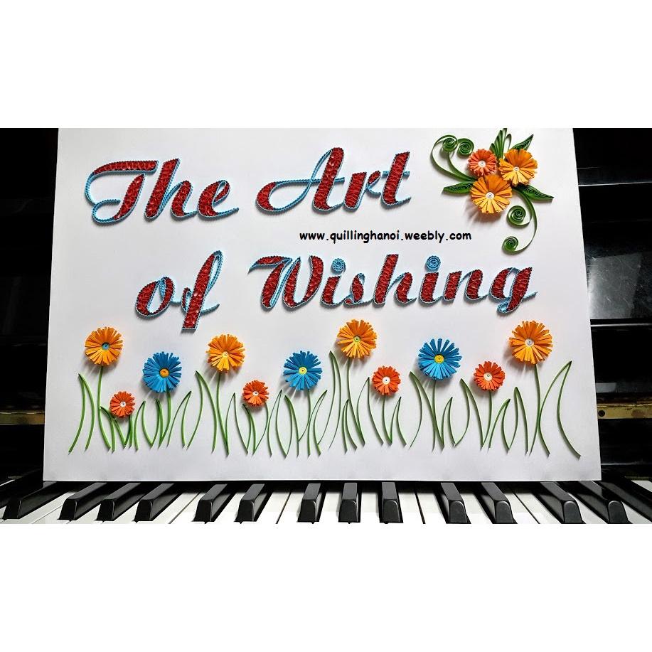 Bánh răng cuốn giấy quilling 2 tầng