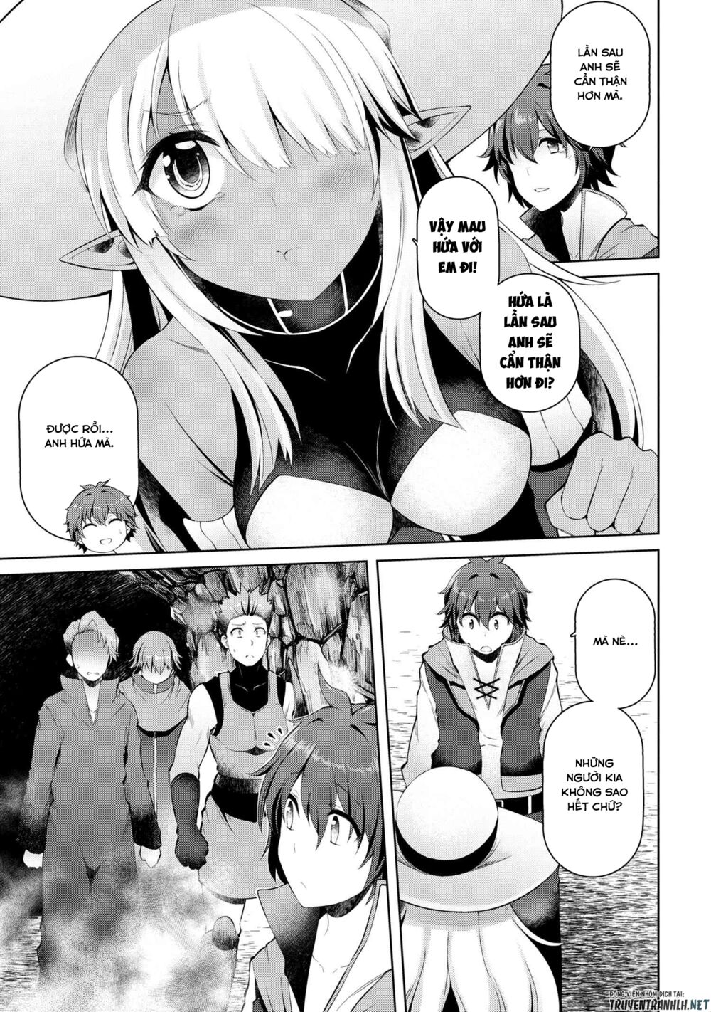 ngôi nhà của tôi đã bị đốt cháy, thế thì tại sao tôi không dùng hết số tiền còn lại để mua nô lệ dark elf? chapter 5 24