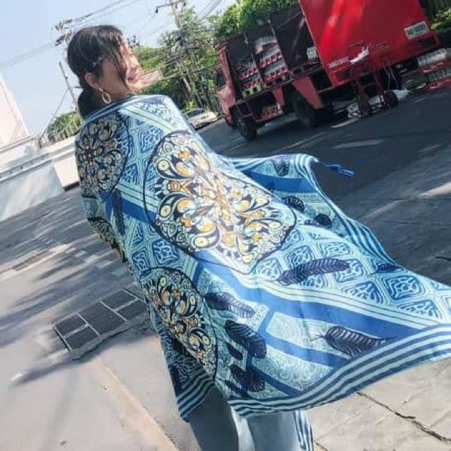 Khăn choàng đi biển - Khăn thổ cẩm boho