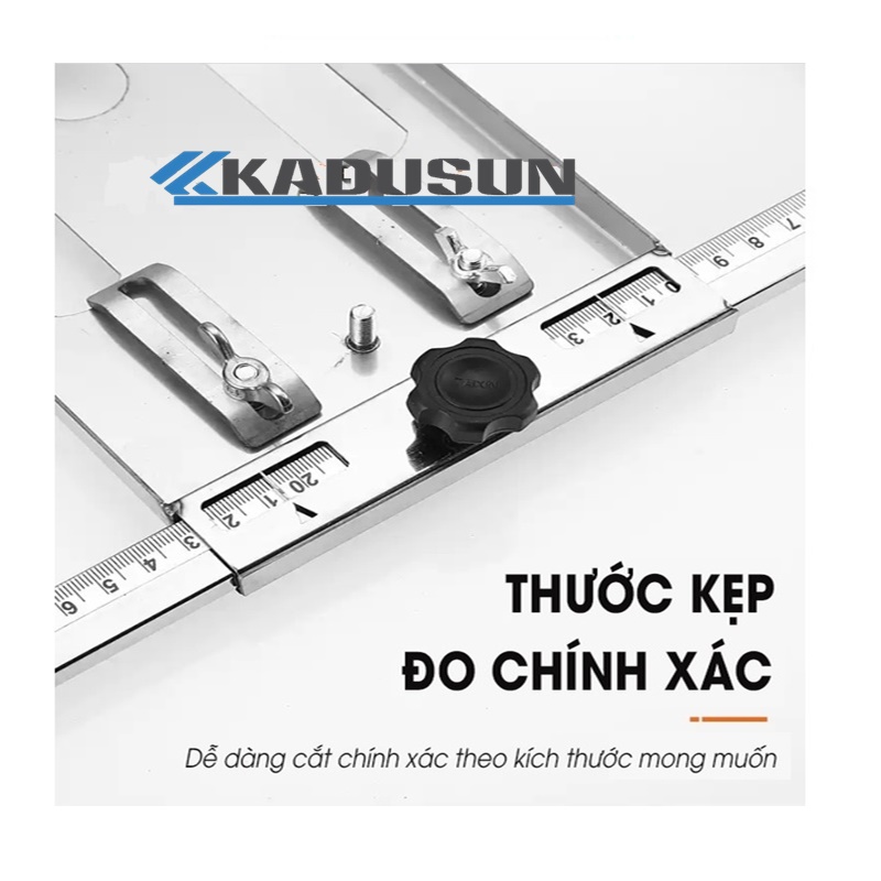 Khung cữ cố định máy cắt Kadusun | Thích hợp cho gỗ | Tấm thạch cao | Đá cẩm thạch | Gạch men và các vật liệu khác | Chất liệu inox và thép không gỉ chất lượng cao cấp[Kadusun