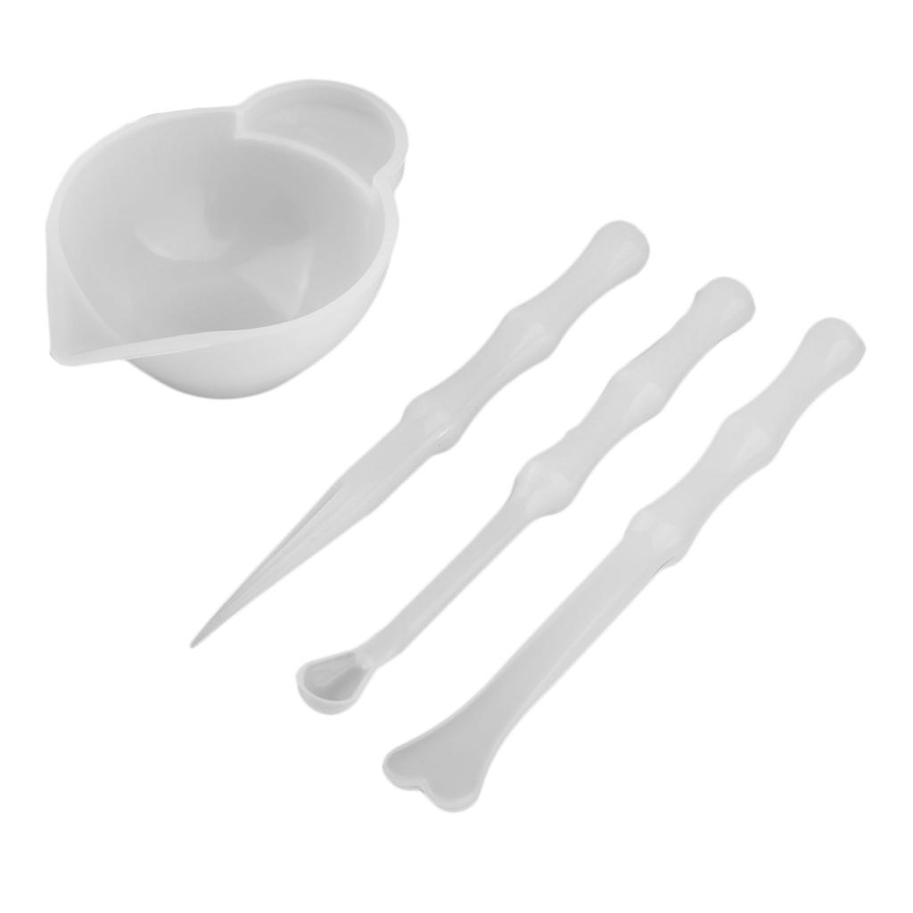 4x UV Resin Color Mixing Silicone Cup DIY Resin Craft Tools Color Modulation