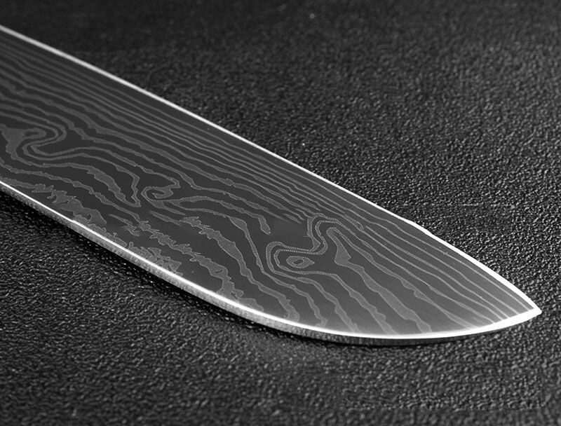 DAO BẾP NHẬT SANTOKU THÉP DAMASCUS MÃ IDT116