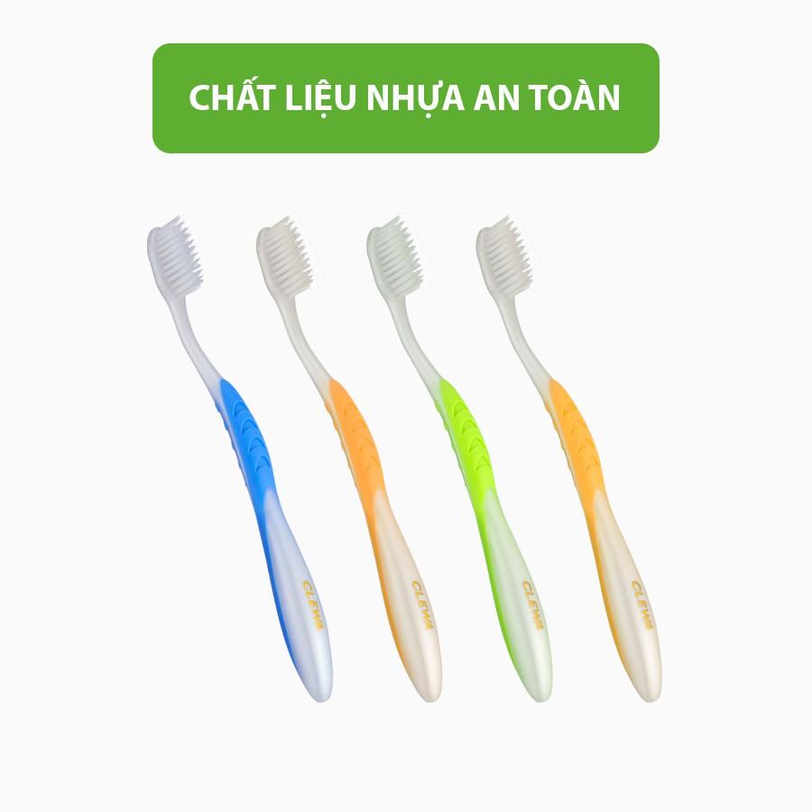 Bàn chải đánh răng EQ Clewa Nano bàn chải lông mềm chính hãng Hàn Quốc diệt khuẩn khử mùi hôi miệng bảo vệ nướu