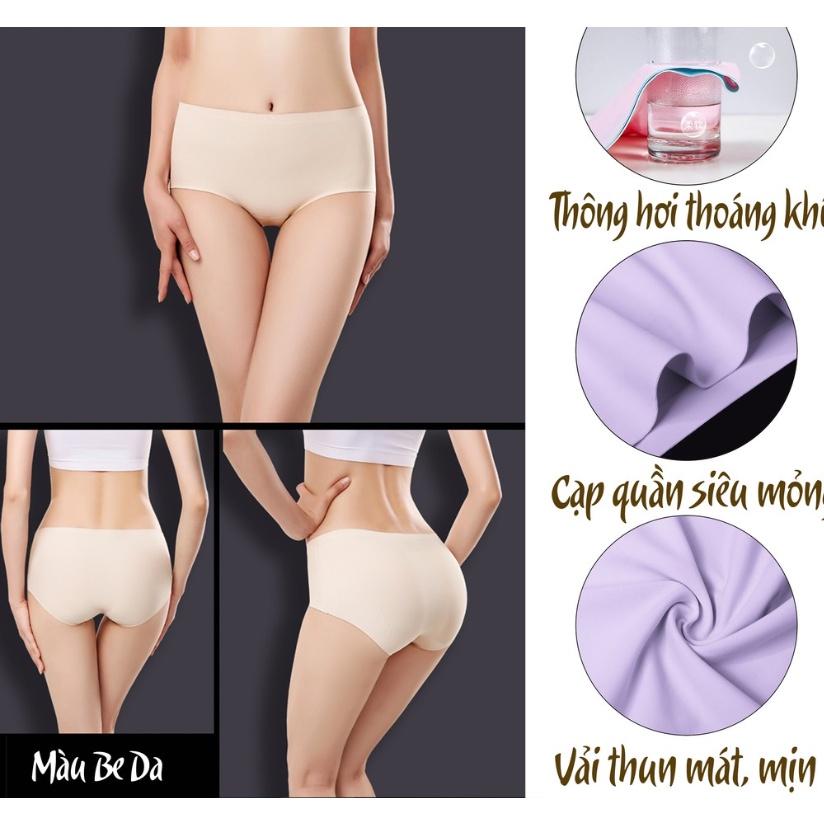 Quần lót nữ thông hơi su đúc cao cấp kháng khuẩn Quần chip nâng mông sexy xuất nhật