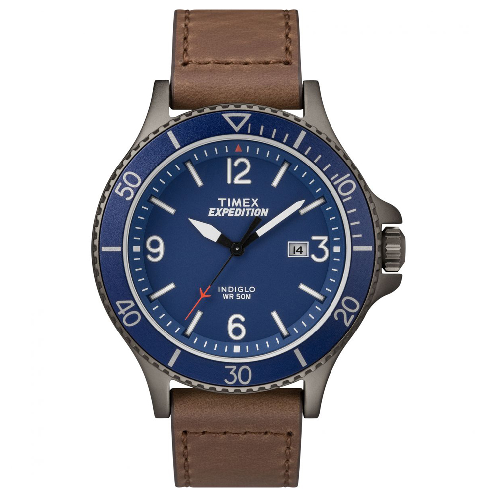 Đồng Hồ Nam Dây Da Timex Expedition Ranger TW4B10700 (43mm) - Mặt Xanh Dương