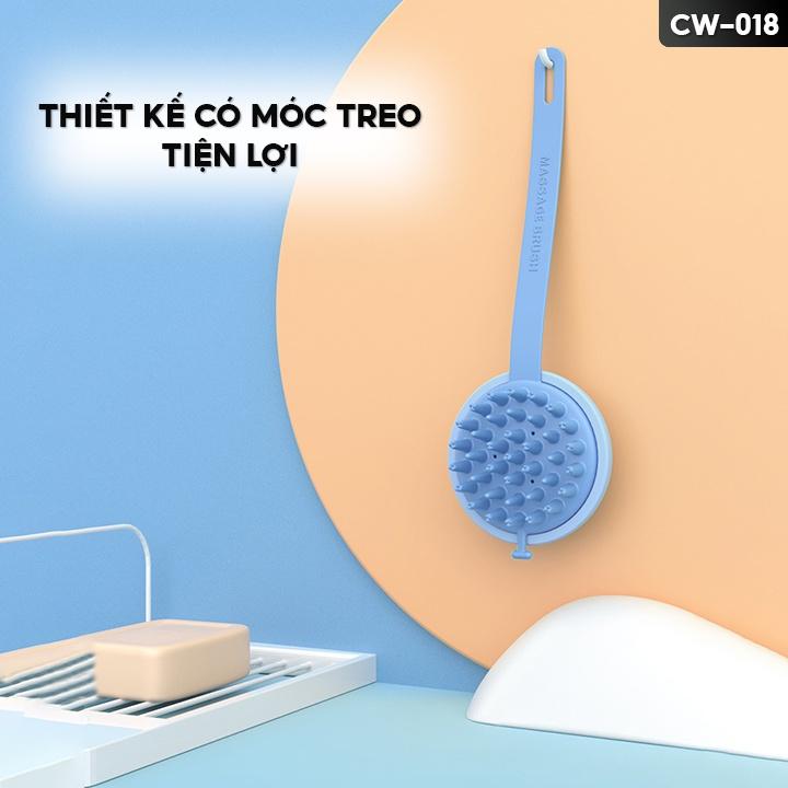 Lược Gội Đầu Tạo Cảm Giác Dễ Chịu Thư Giãn Cho Làm Sạch Da Đầu CW-018